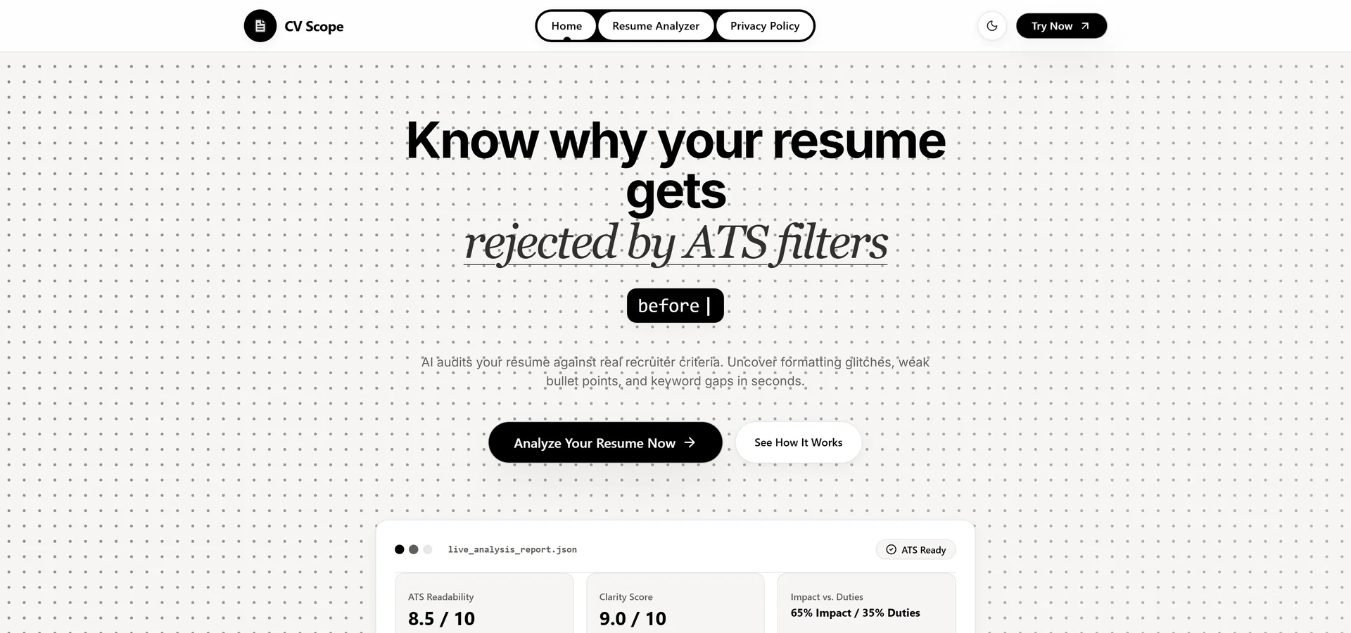 Editorial In-Context View